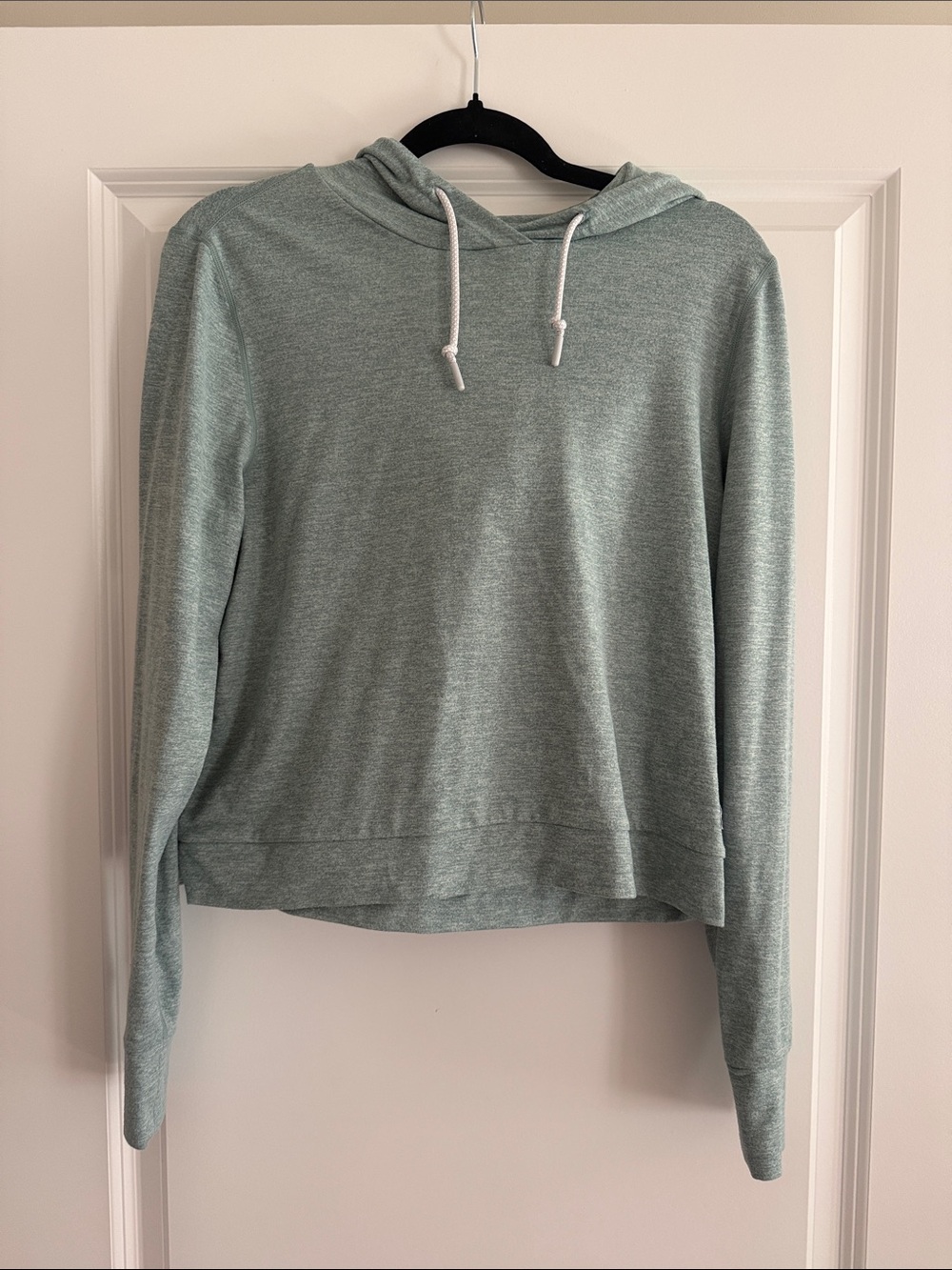 Rhoback Sage Green Lightweight Hooded Pullover